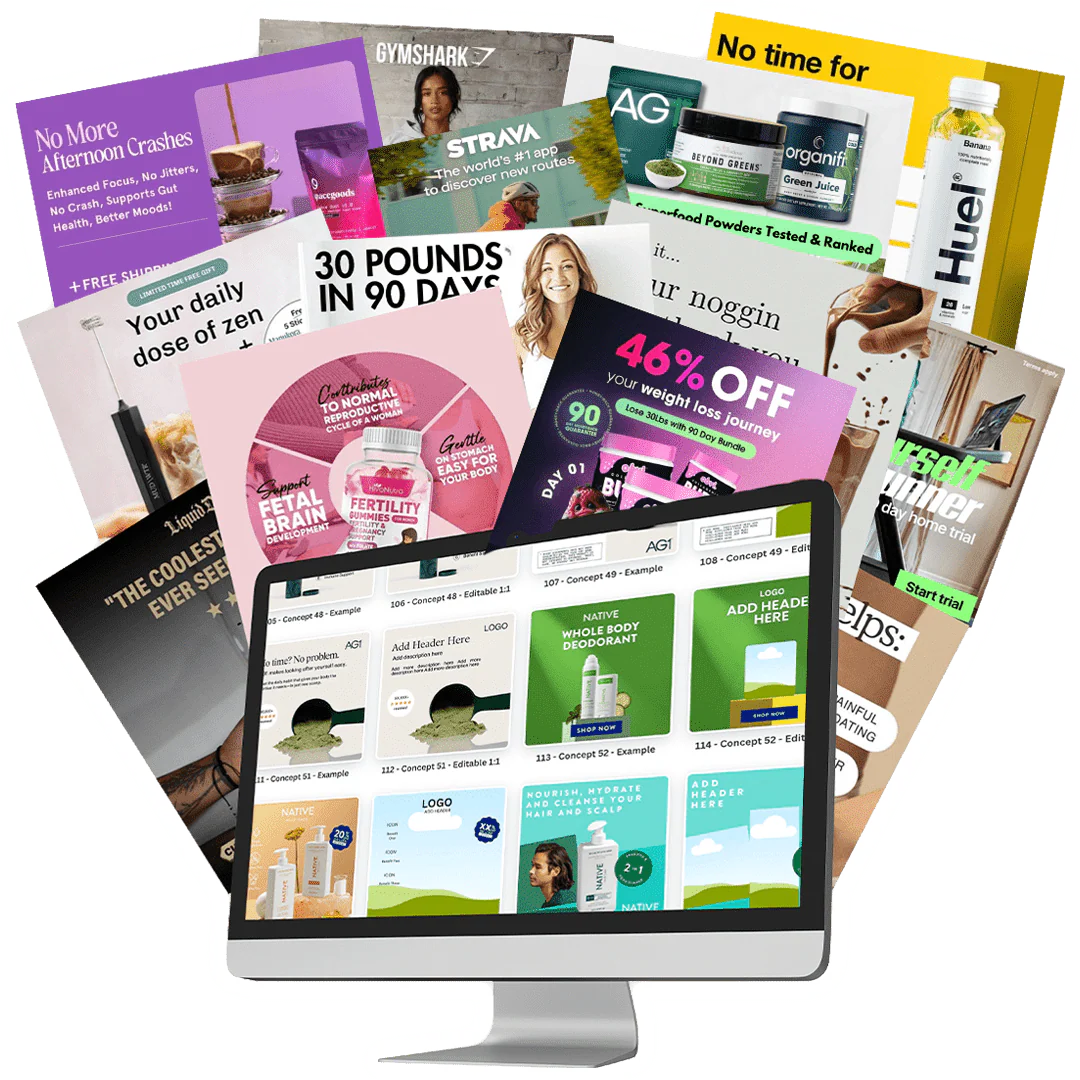 800 Drag & Drop Static Ads Pack