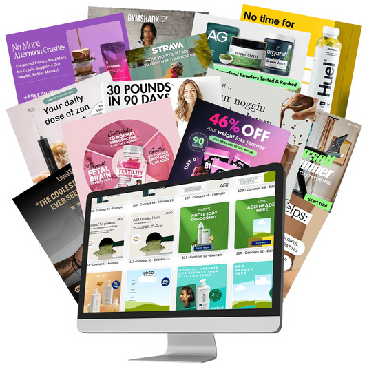 800 Drag & Drop Static Ads Pack